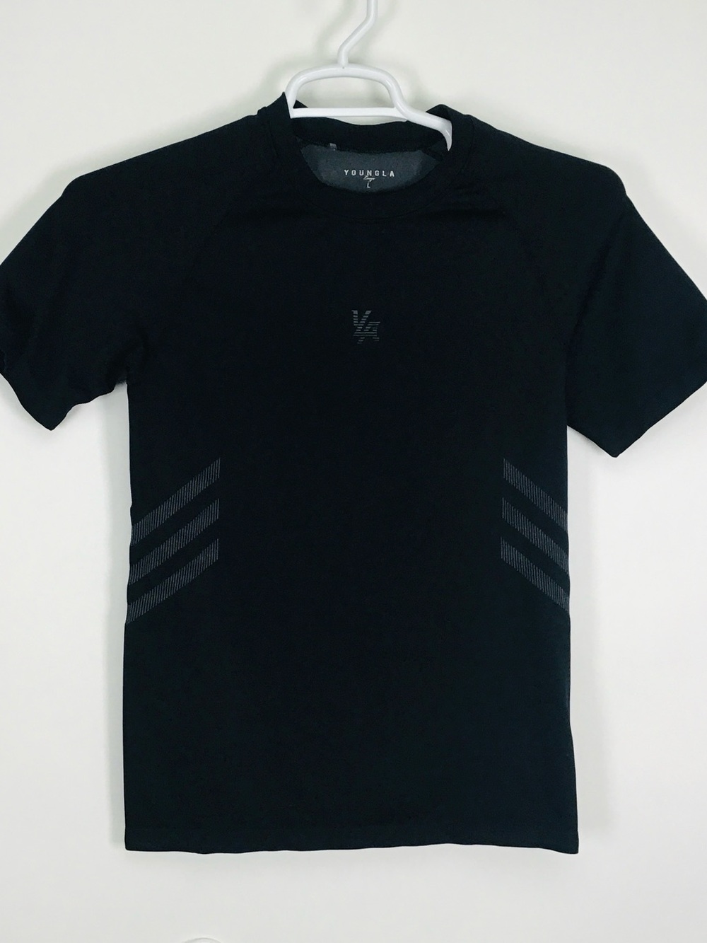 YoungLA men’s short sleeve compression tee shirt large